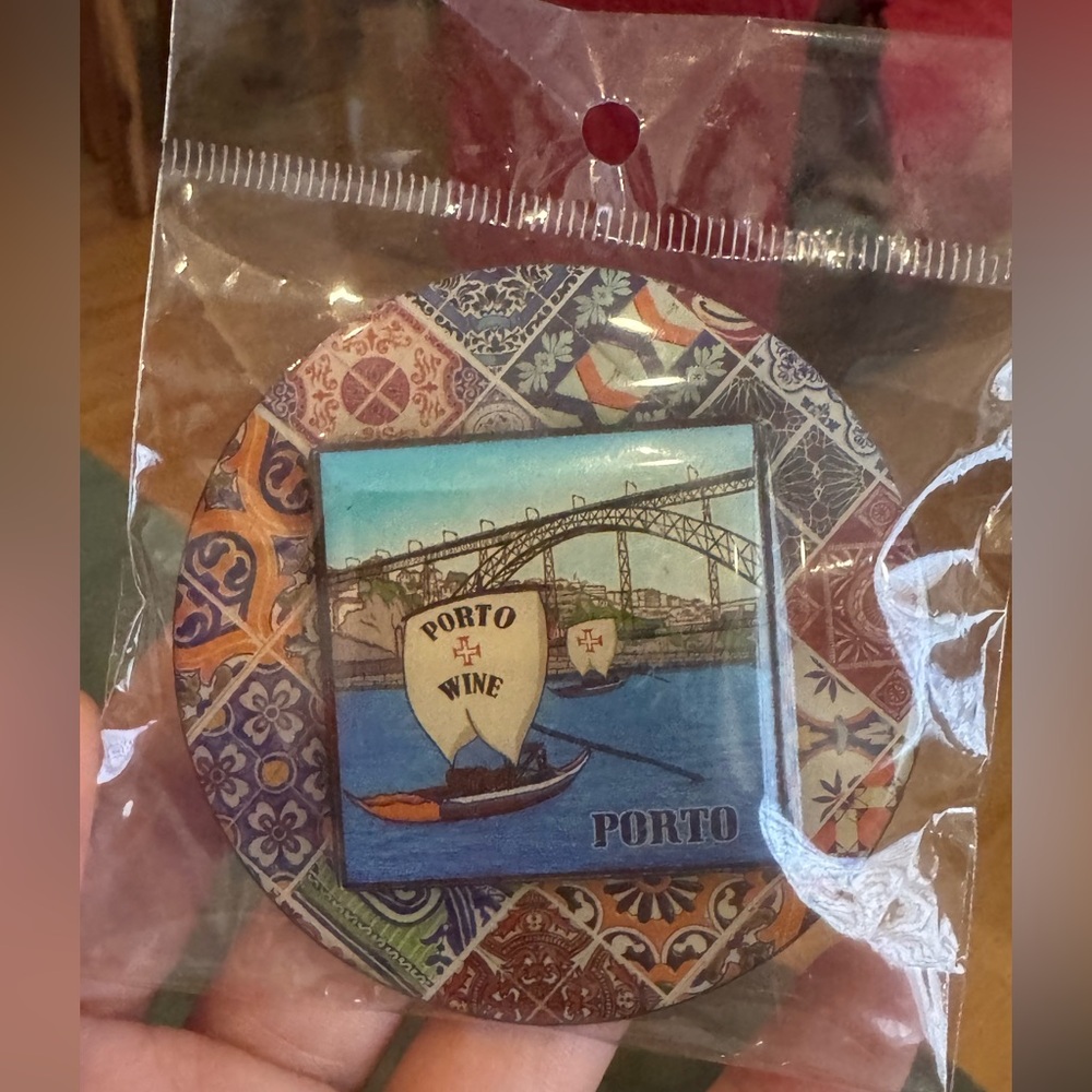 Porto Wine Themed Magnet